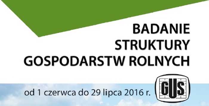 Badanie struktury gospodarstw rolnych