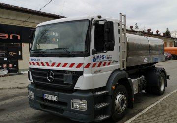 MPGK ma nowy samochód do transportu wody pitnej