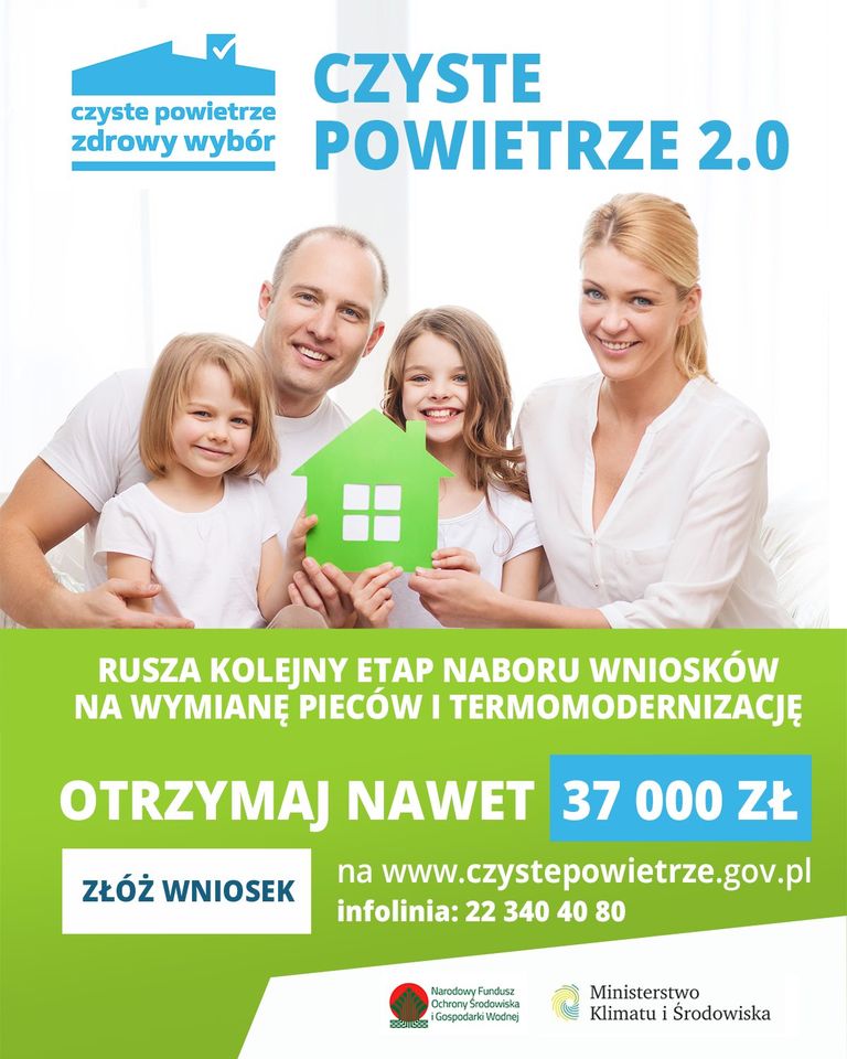 Rusza druga część programu „Czyste Powietrze” 2.0 - wyższe dotacje i większa współpraca z gminami