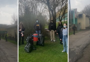 Młodzieżowa Rada Miasta włączyła się w akcję sprzątania!
