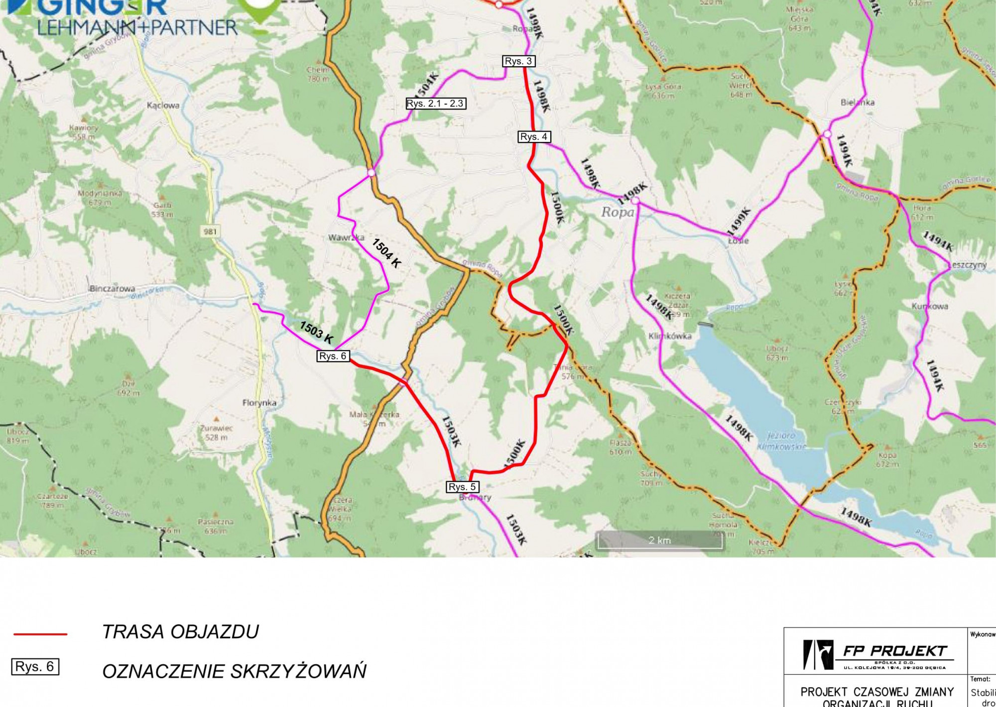 Utrudnienia na drodze Ropa-Wawrzka-Florynka