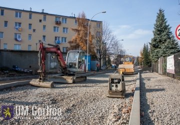 Na ulicy Konopnickiej praca wre