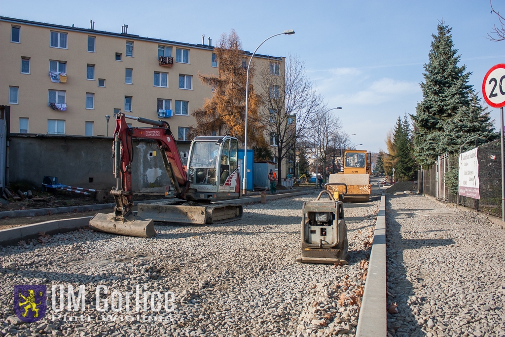 Na ulicy Konopnickiej praca wre