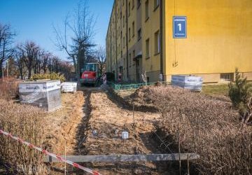 Nowy chodnik przy ul. Słonecznej