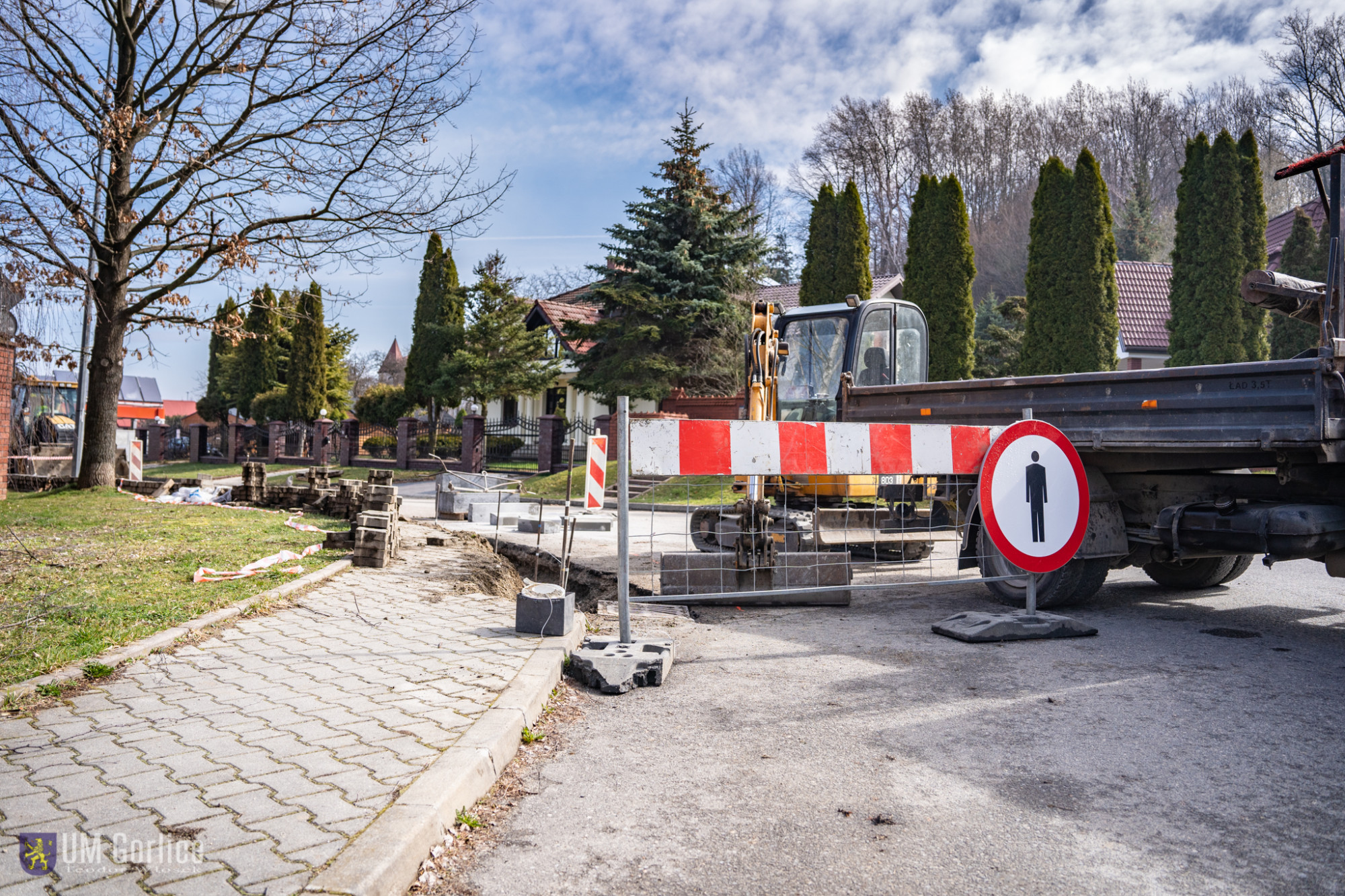 Trwa remont ul. Pod Lodownią