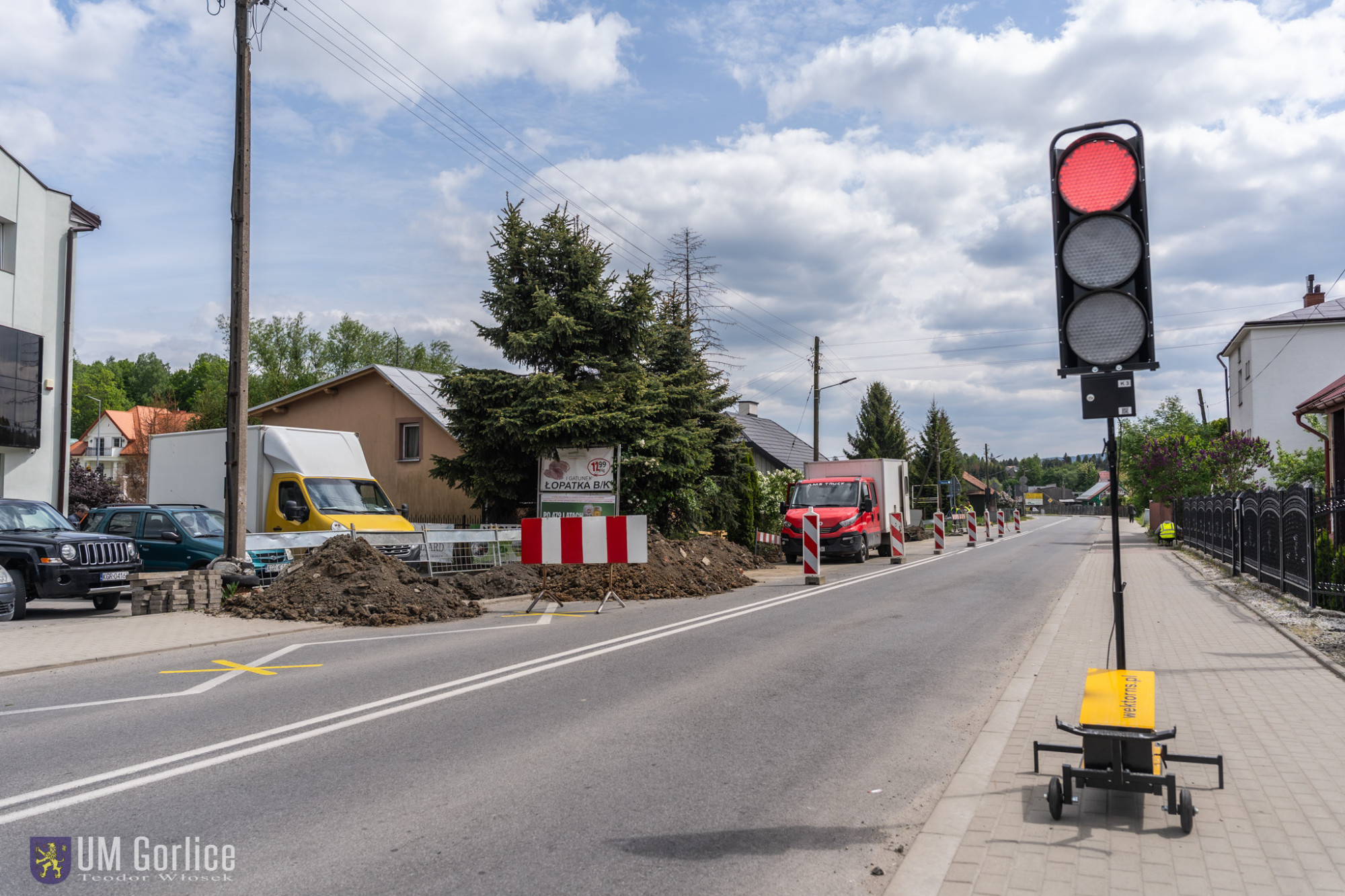 Trwają prace na ul. Stróżowskiej