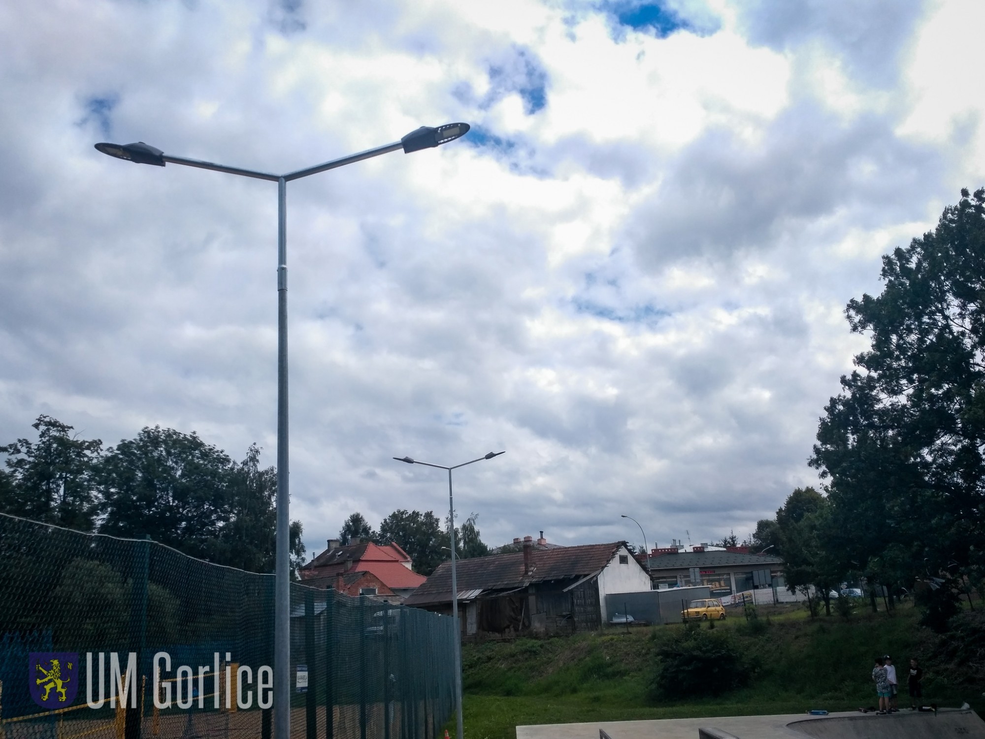 Nowe oświetlenie gorlickiego skateparku