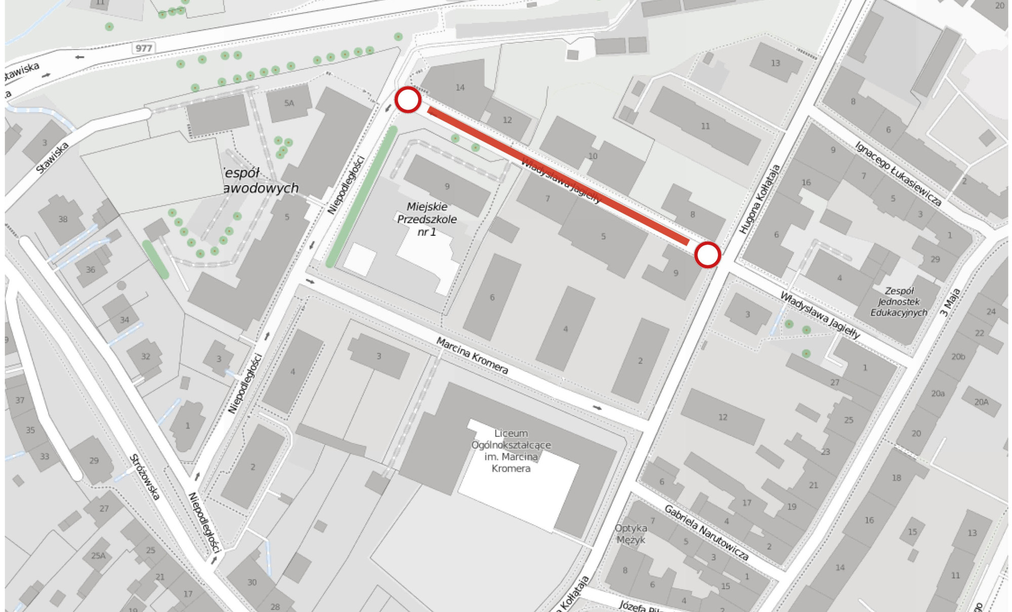 Będzie remont ul. Jagiełły - zmiana organizacji ruchu