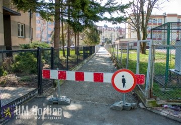 Remont chodnika na Osiedlu Krasińskiego