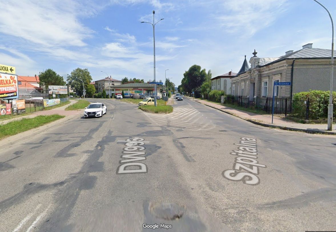 Skrzyżowanie pod Dukatem.