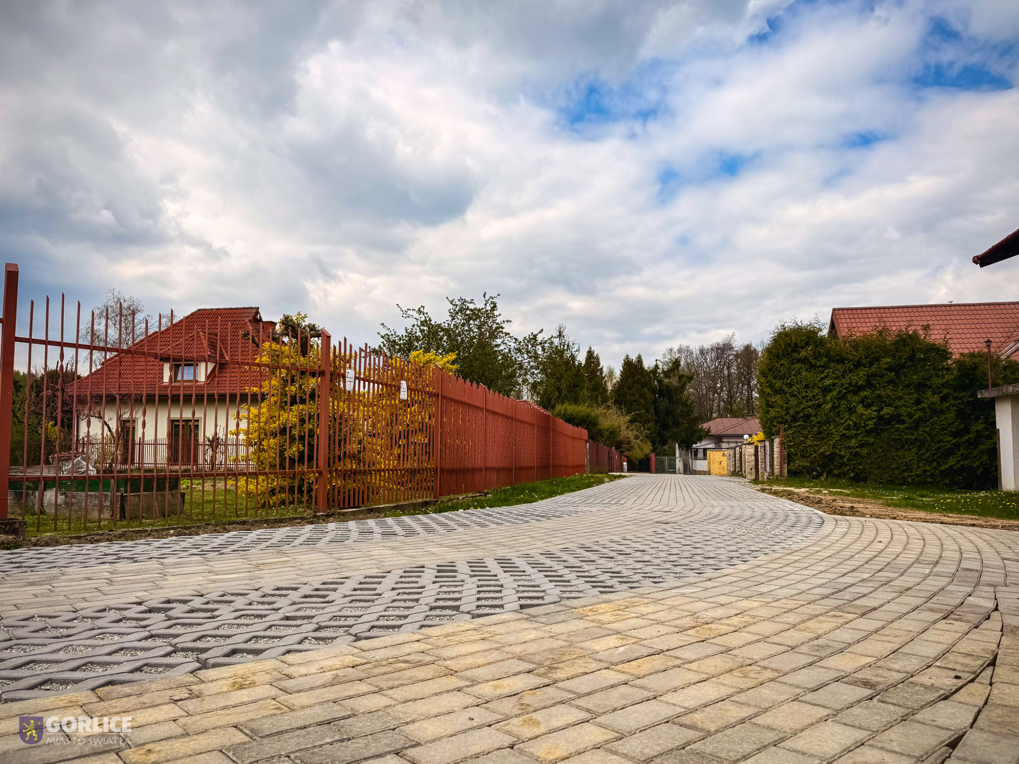 Ulica Węgierska boczna po remoncie