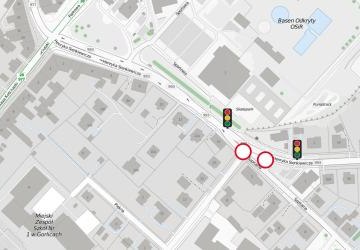 Rozpoczyna się przebudowa skrzyżowania pod „Dukatem”