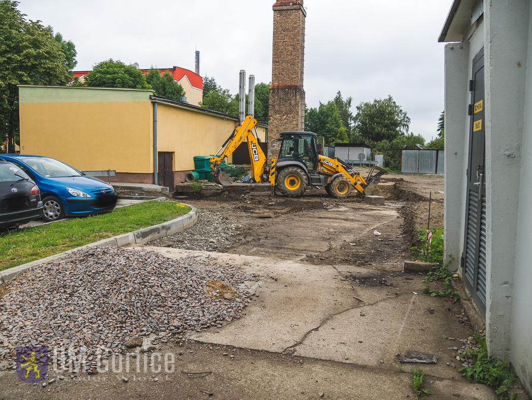 Trwają prace przy ul. Chopina