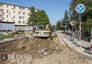 Roboty na ul. Konopnickiej