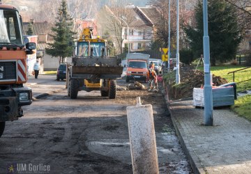 Trwa remont odcinka ul. Hallera