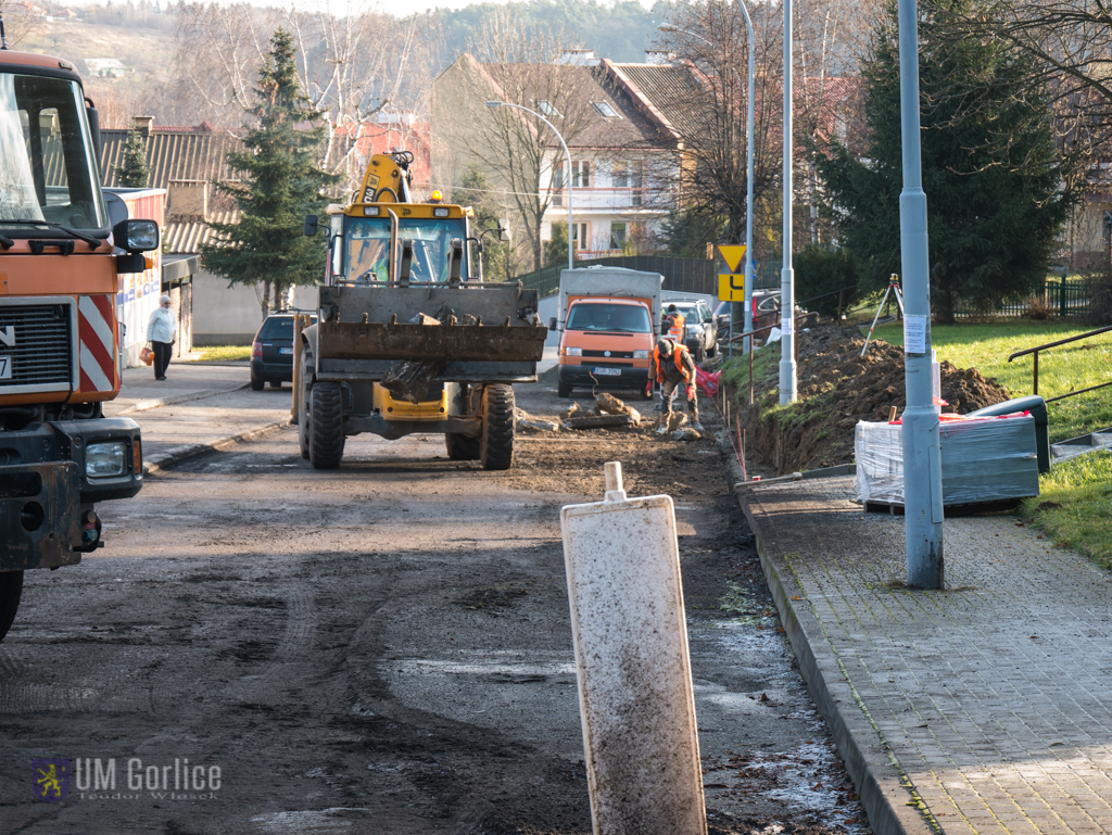 Trwa remont odcinka ul. Hallera