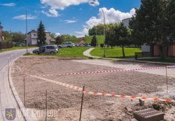 Trwa modernizacja placu przy ul. Żeromskiego