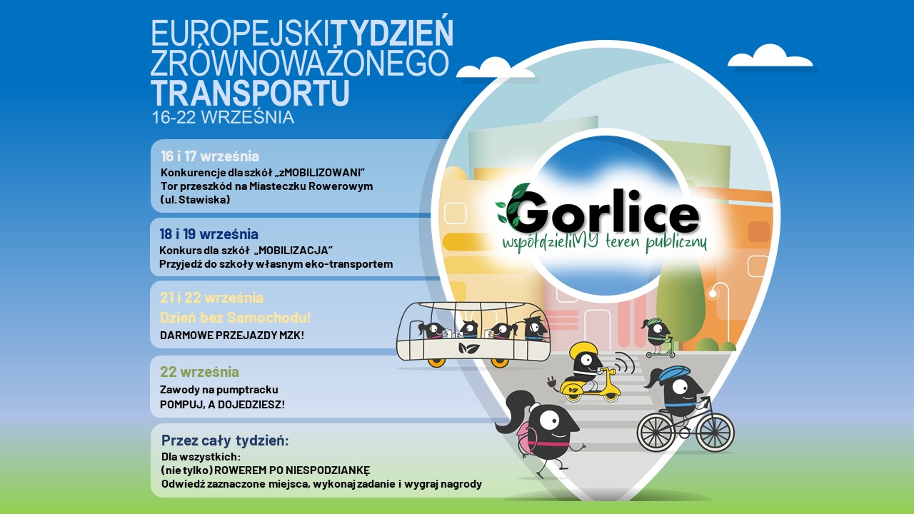 Europejski Tygodzień Zrównoważonego Transportu w Gorlicach