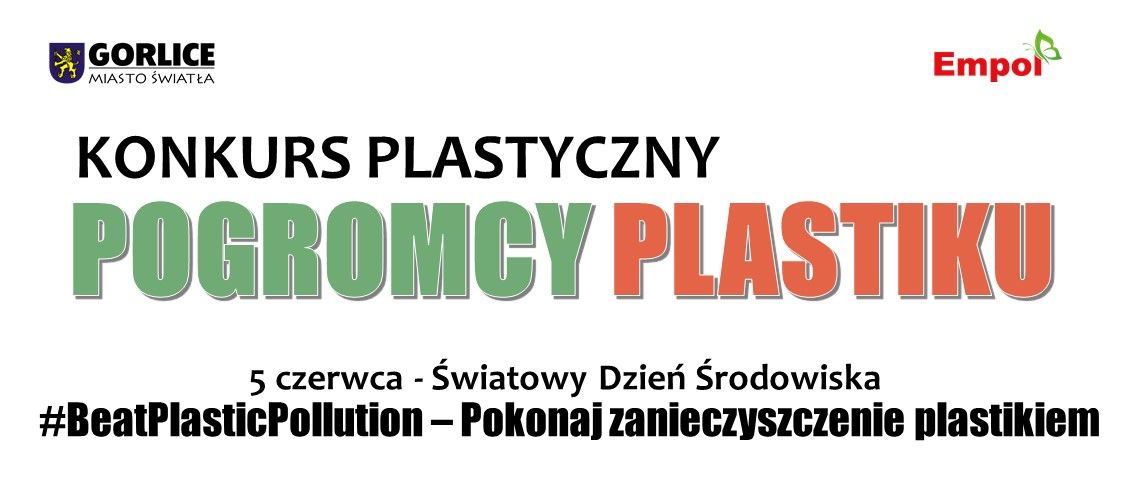 Konkurs plastyczny „Pogromcy Plastiku” – czekamy na Wasze prace do końca wakacji!