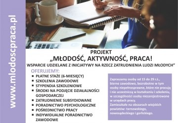 Młodość, Aktywność, Praca!