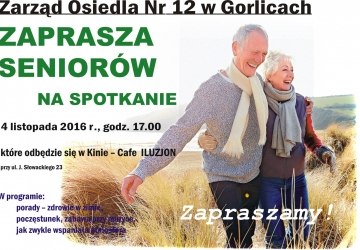 Spotkanie Seniorów w Kino-Cafe Iluzjon