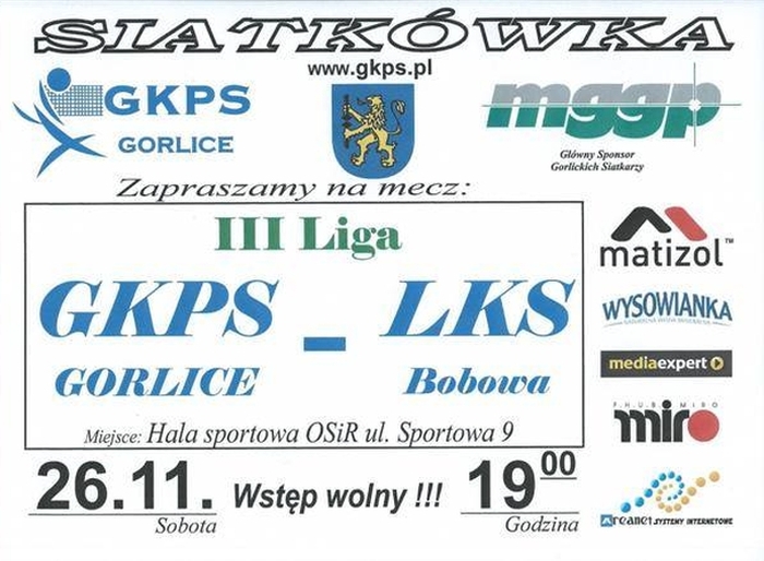 GKPS Gorlice & LKS Bobowa