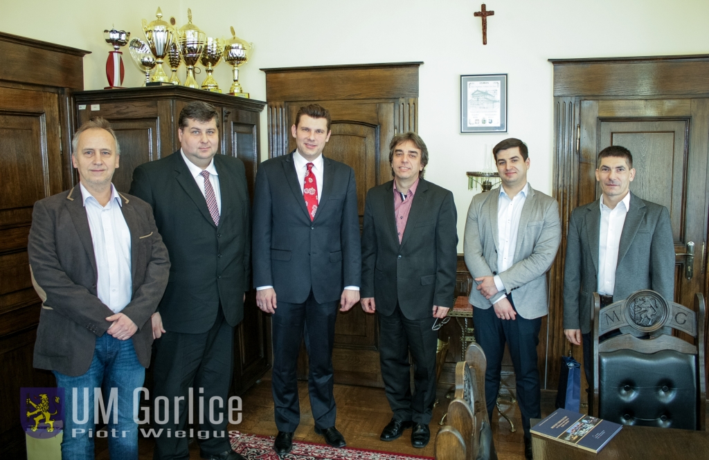 Delegacja słowackiego Vranova w Ratuszu