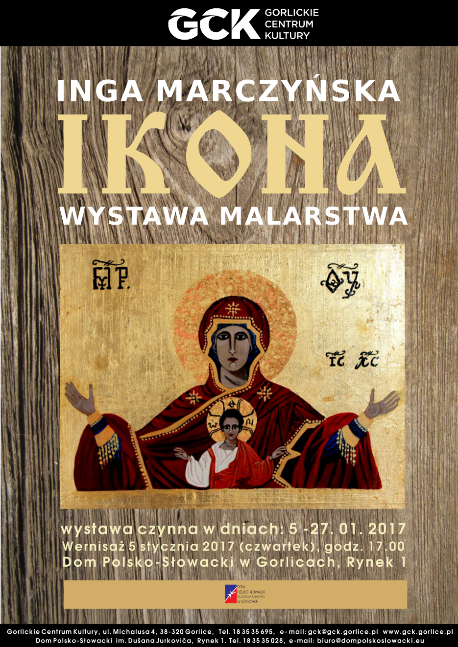 Ikona - wystawa malarstwa Ingi Marczyńskiej