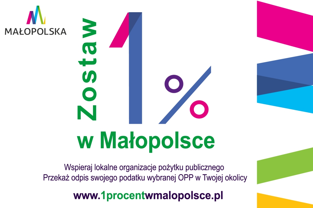 Zostaw 1% w Małopolsce