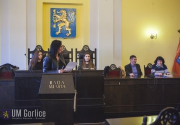 Posiedzenie Młodzieżowej Rady Miasta
