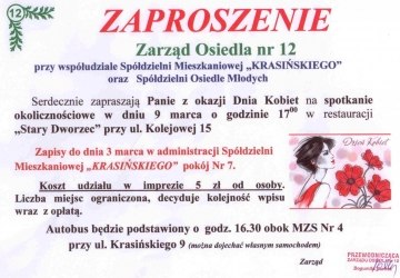 Spotkanie okolicznościowe z okazji Dnia Kobiet