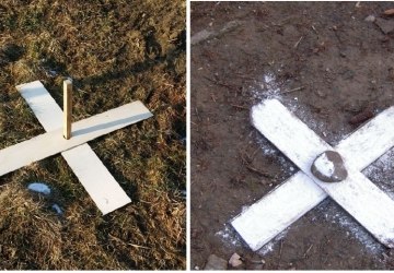 Zdjęcia geodezyjne powiatu - oznacz punkty graniczne