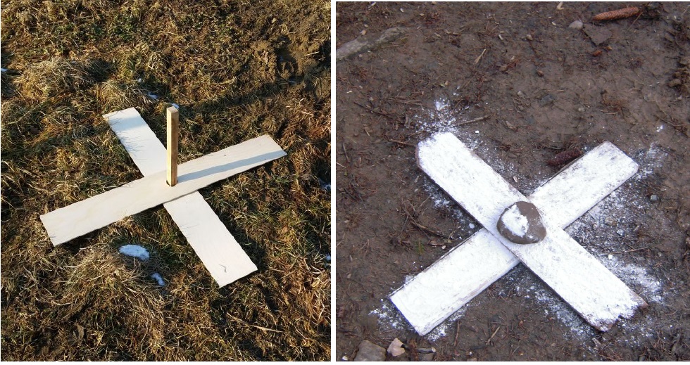 Zdjęcia geodezyjne powiatu - oznacz punkty graniczne