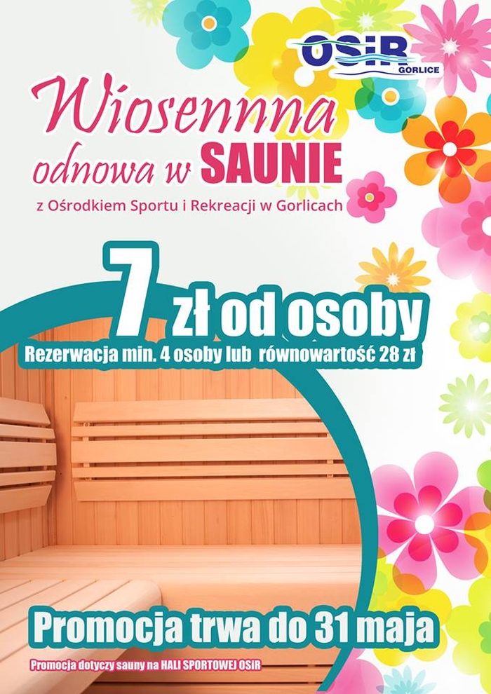 Wiosenna odnowa w saunie