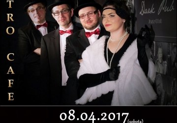 Retro Cafe na Scenie Dark Pub