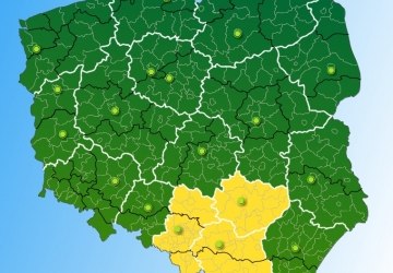 Ostrzeżenie meteorologiczne!