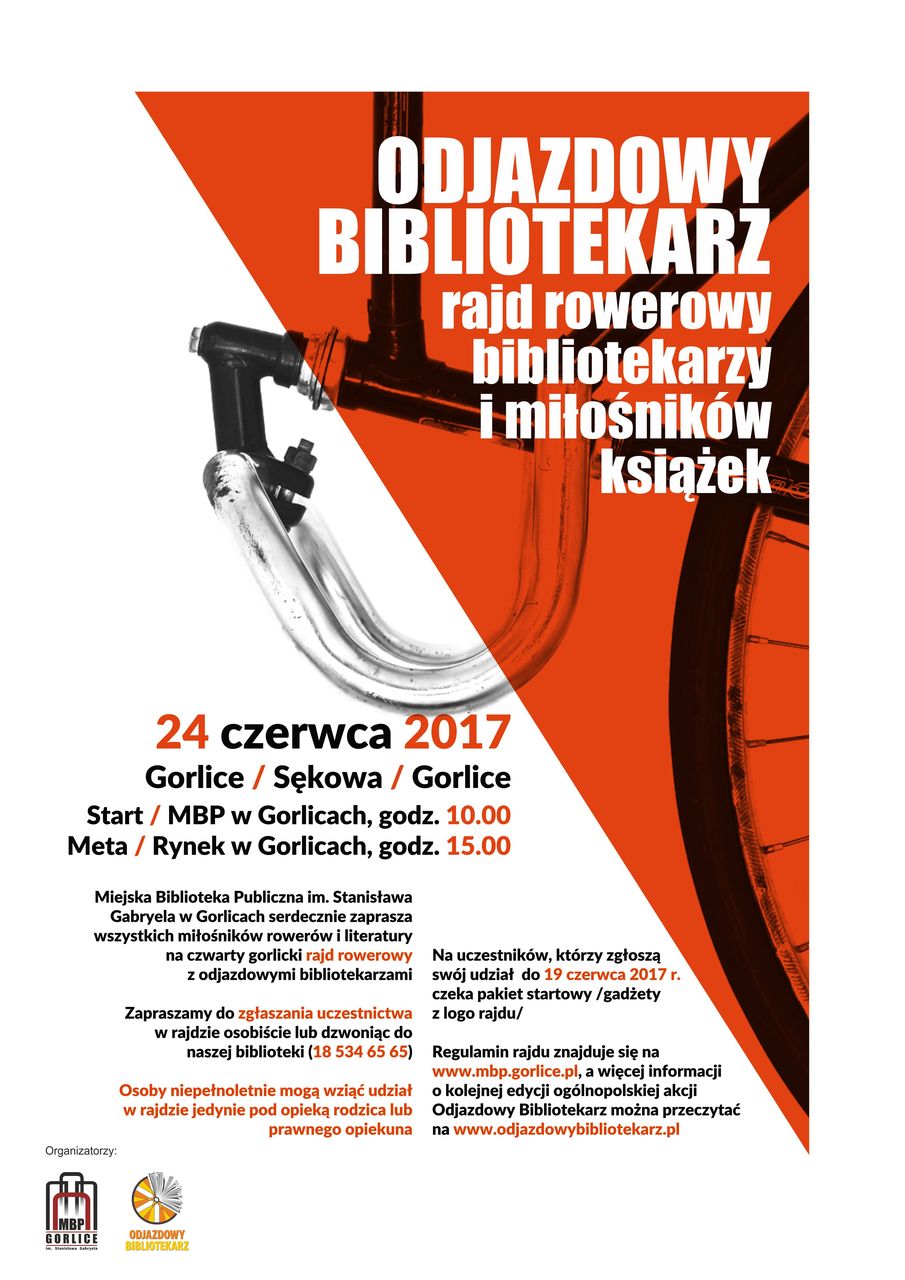 Rajd rowerowy Odjazdowy Bibliotekarz