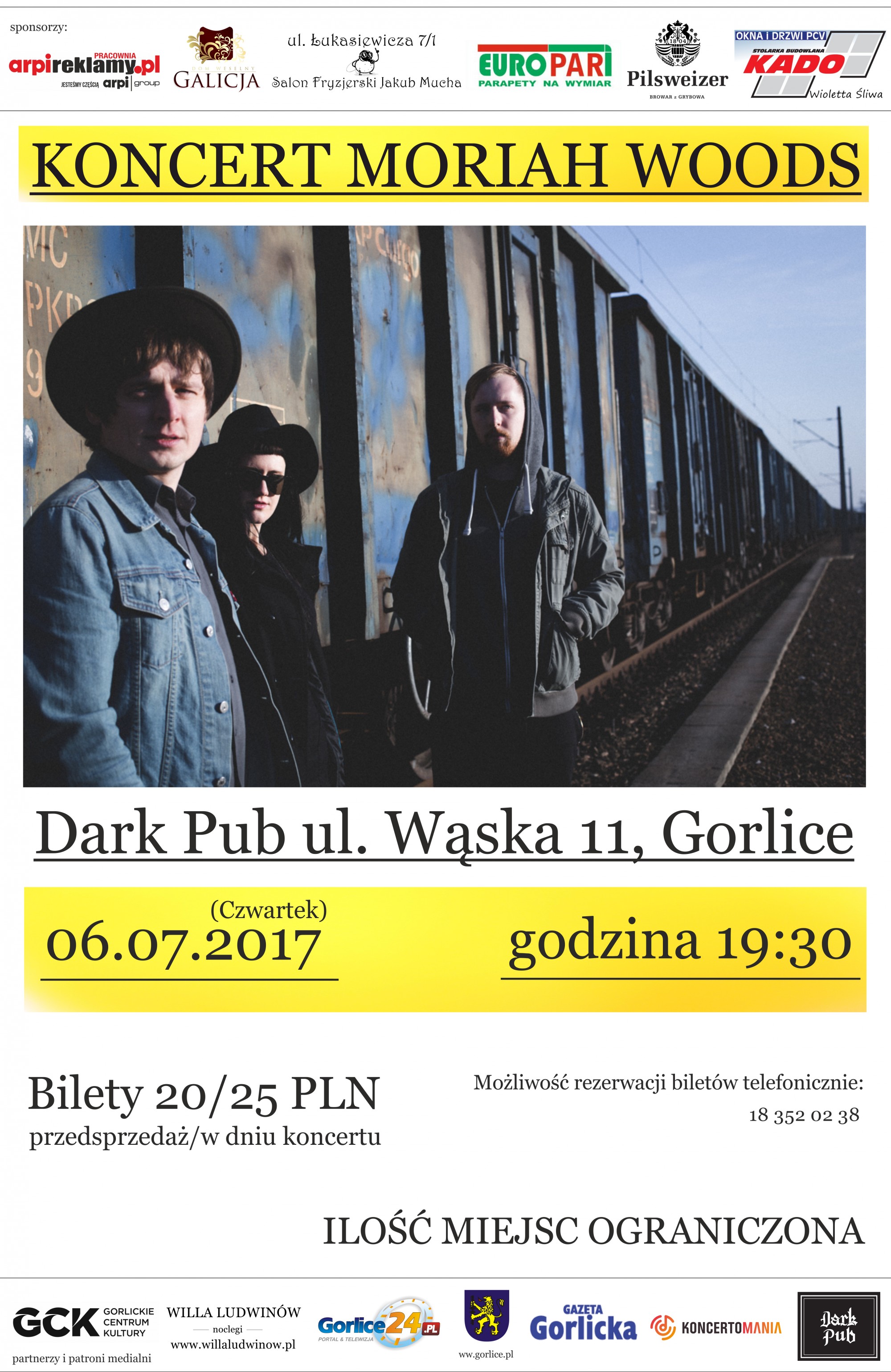 Moriah Woods na Scenie Dark Pub