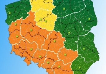Ostrzeżenie meteorologiczne!