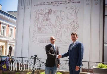 Mural na 600-lecie lokacji miasta odsłonięty!