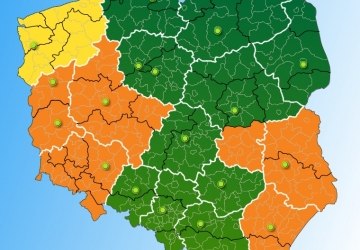 Ostrzeżenie meteorologiczne!