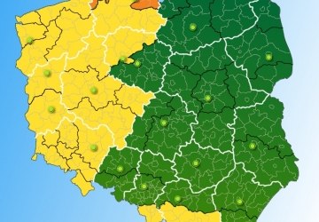 Ostrzeżenie przed silnym wiatrem!