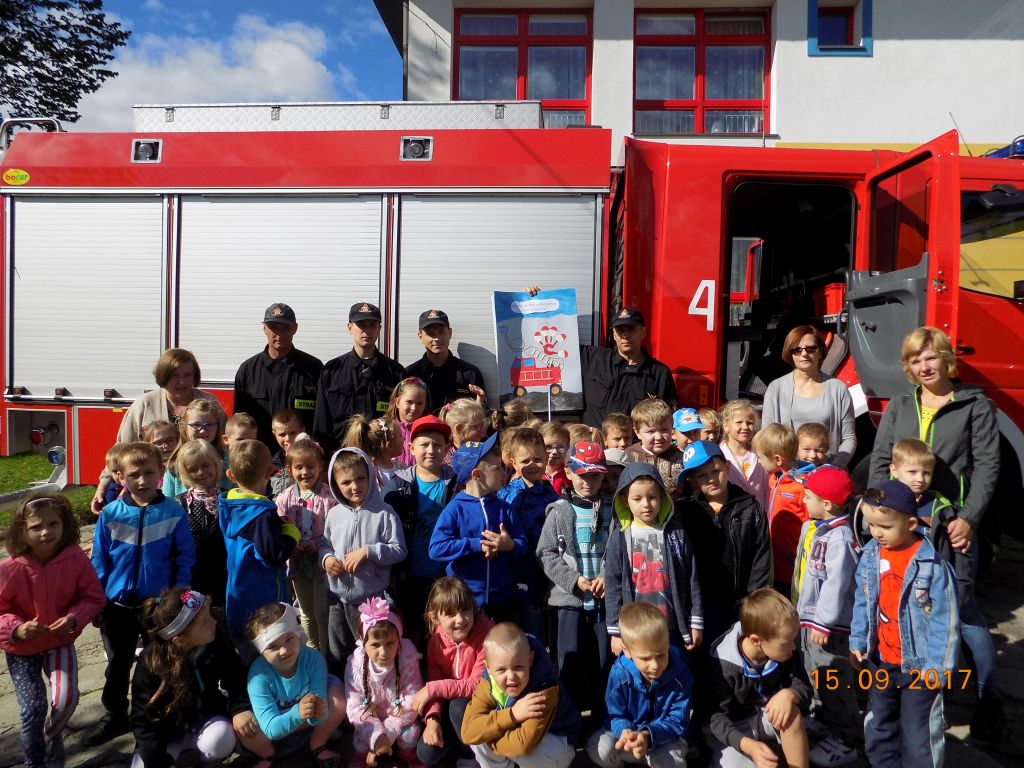 Próbny alarm pożarowy w Przedszkolu nr 5