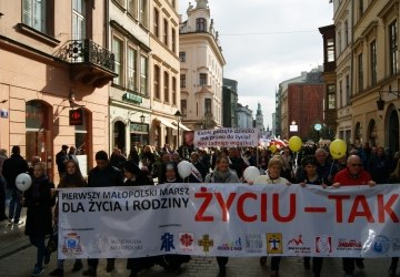 II Małopolski Marsz Rodzinie i Życiu TAK!