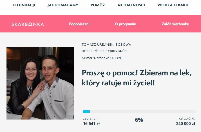 Potrzebna pomoc dla Tomka