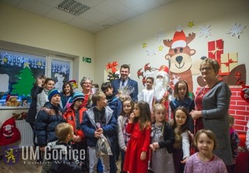 Spotkanie z Mikołajem na osiedlu nr 5