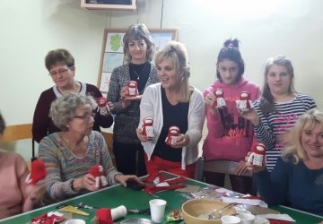 Świąteczne warsztaty na osiedlu Krasińskiego