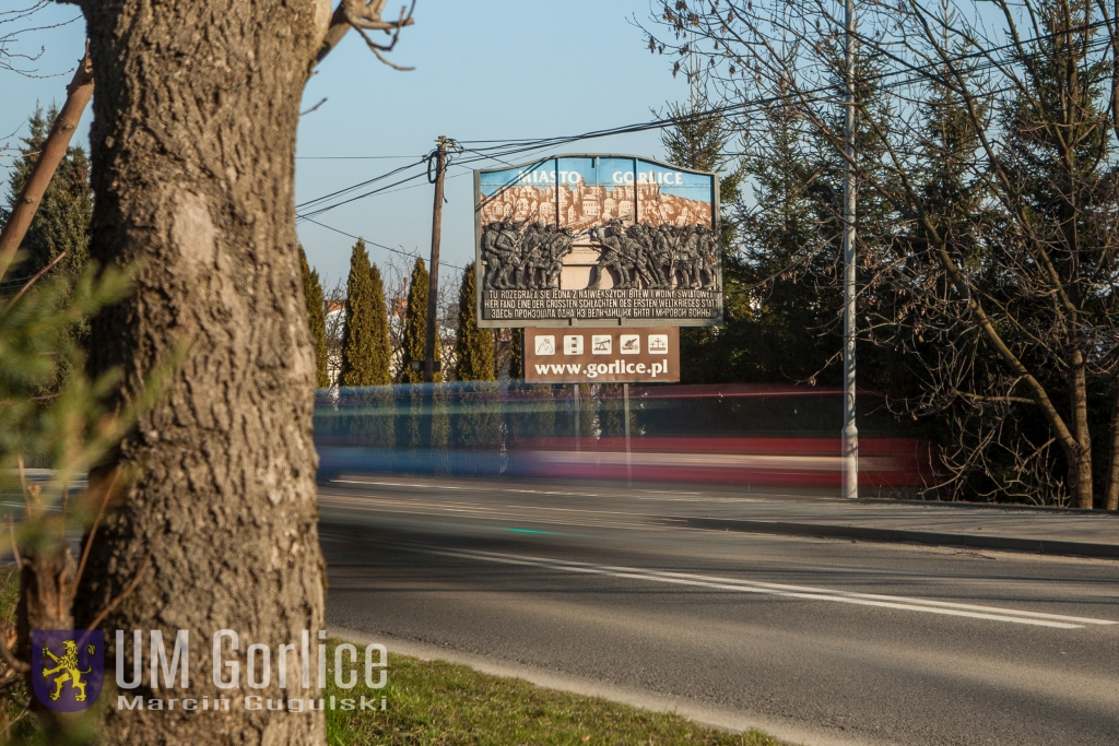 Miasto Gorlice wita przyjezdnych nowymi tablicami informacyjnymi