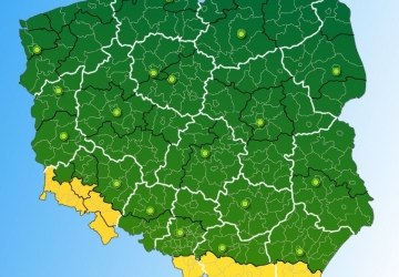 Ostrzeżenie przed silnym wiatrem!