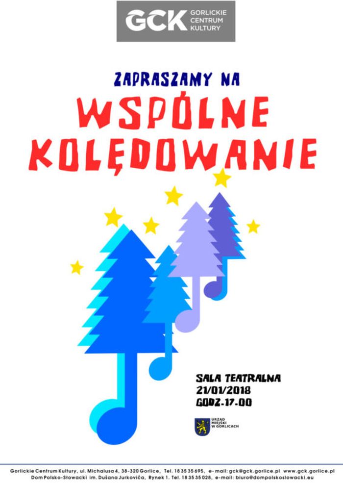 Wspólne kolędowanie w GCK